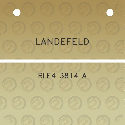 landefeld-rle4-3814-a