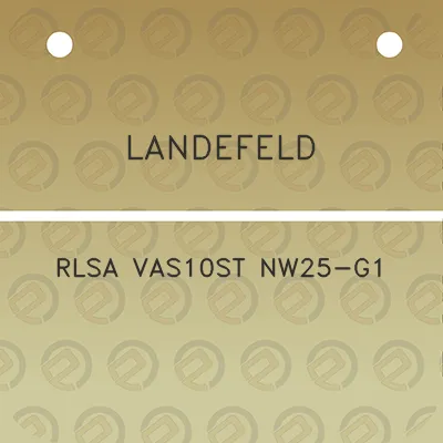 landefeld-rlsa-vas10st-nw25-g1