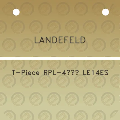 landefeld-t-piece-rpl-4-le14es