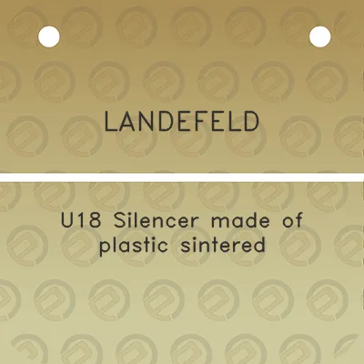 landefeld-u18-silencer-made-of-plastic-sintered