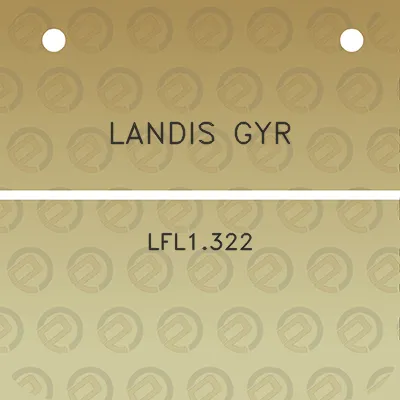 landis-gyr-lfl1322