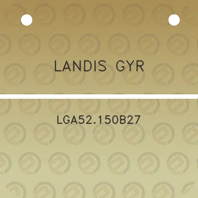 landis-gyr-lga52150b27