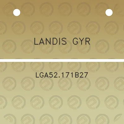 landis-gyr-lga52171b27