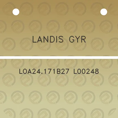 landis-gyr-loa24171b27-l00248