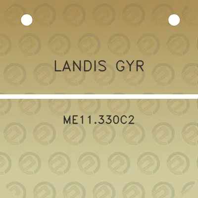 landis-gyr-me11330c2