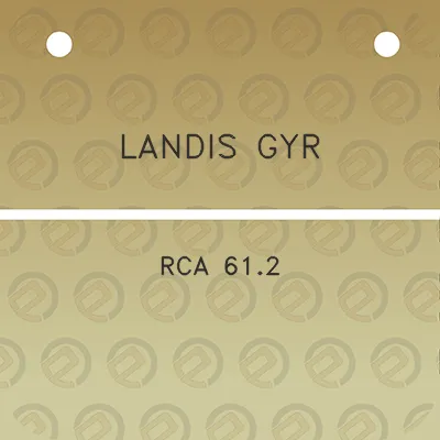 landis-gyr-rca-612