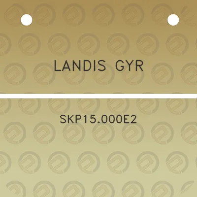 landis-gyr-skp15000e2