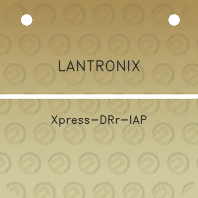 lantronix-xpress-drr-iap