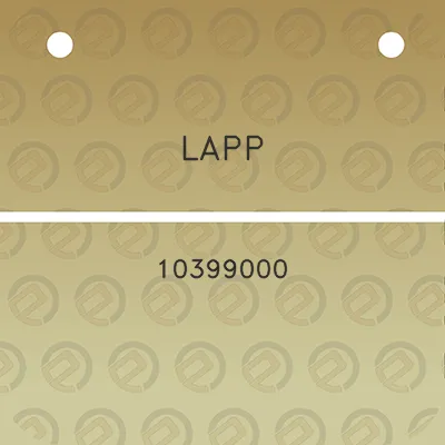 lapp-10399000