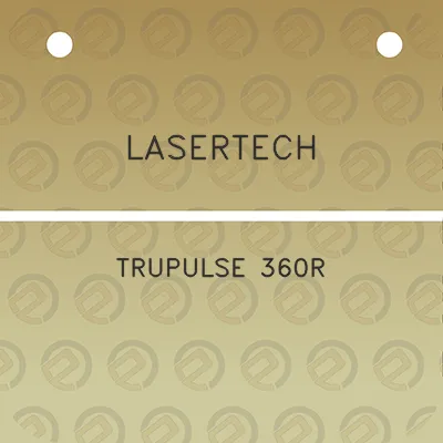 lasertech-trupulse-360r