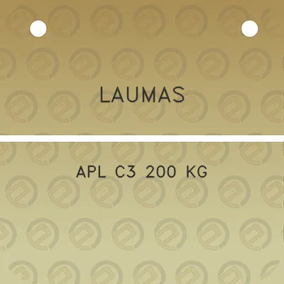 laumas-apl-c3-200-kg