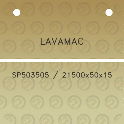 lavamac-sp503505-21500x50x15