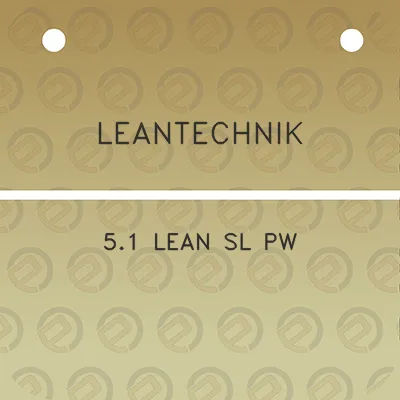 leantechnik-51-lean-sl-pw