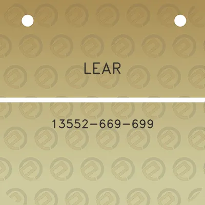 lear-13552-669-699