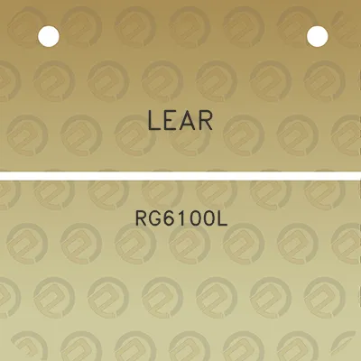 lear-rg6100l