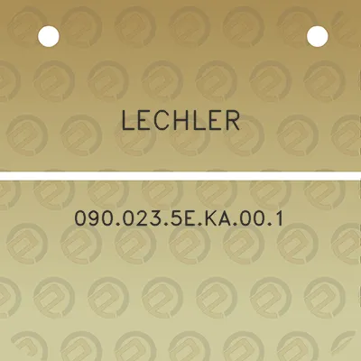 lechler-0900235eka001