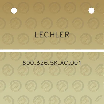 lechler-6003265kac001