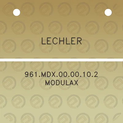 lechler-961mdx0000102-modulax