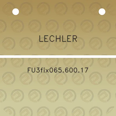 lechler-fu3fix06560017