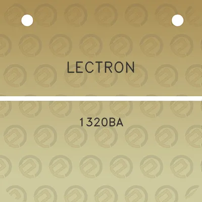 lectron-1320ba