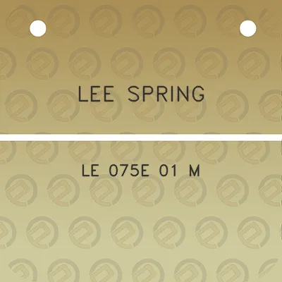 lee-spring-le-075e-01-m