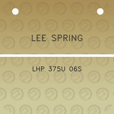 lee-spring-lhp-375u-06s