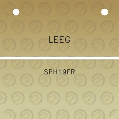 leeg-sph19fr