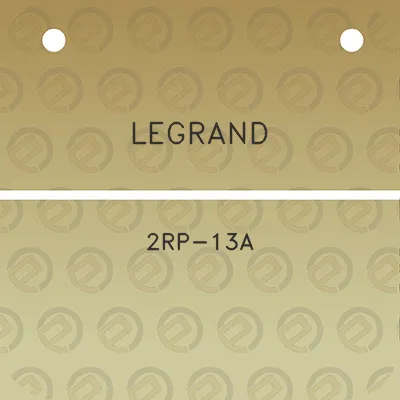 legrand-2rp-13a