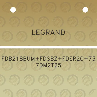 legrand-fdb218bumfdsbzfder2g737dm2t25