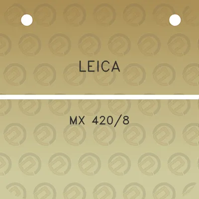 leica-mx-4208