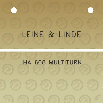 leine-linde-iha-608-multiturn