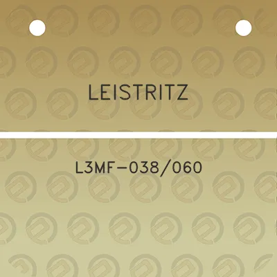 leistritz-l3mf-038060