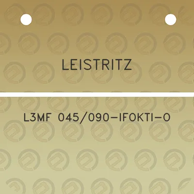 leistritz-l3mf-045090-ifokti-o