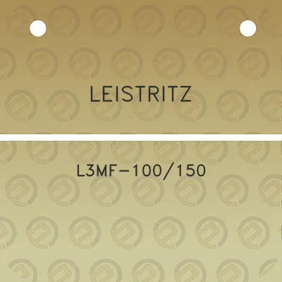 leistritz-l3mf-100150