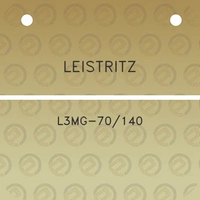 leistritz-l3mg-70140