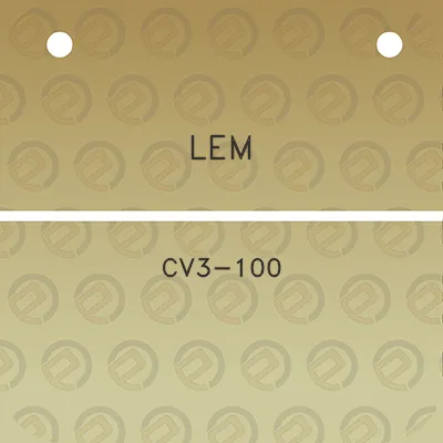 lem-cv3-100