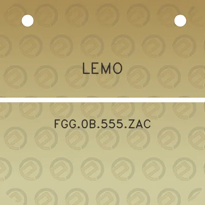 lemo-fgg0b555zac