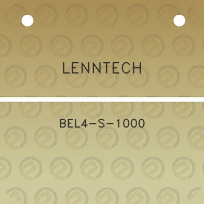 lenntech-bel4-s-1000