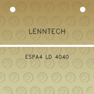 lenntech-espa4-ld-4040