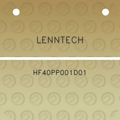 lenntech-hf40pp001d01