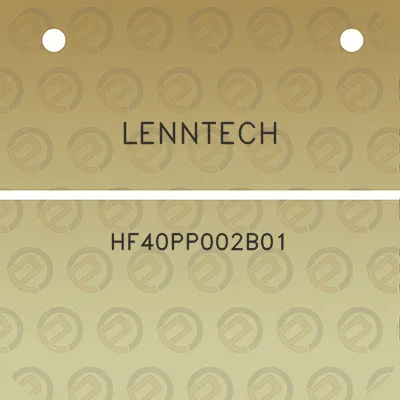 lenntech-hf40pp002b01