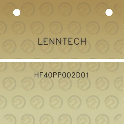 lenntech-hf40pp002d01