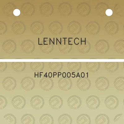 lenntech-hf40pp005a01