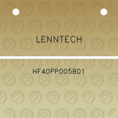 lenntech-hf40pp005b01