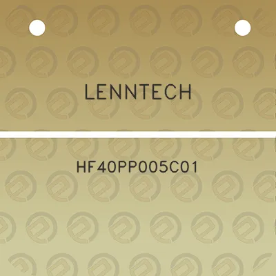 lenntech-hf40pp005c01