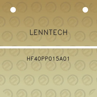 lenntech-hf40pp015a01