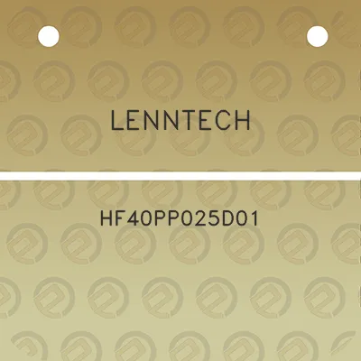 lenntech-hf40pp025d01