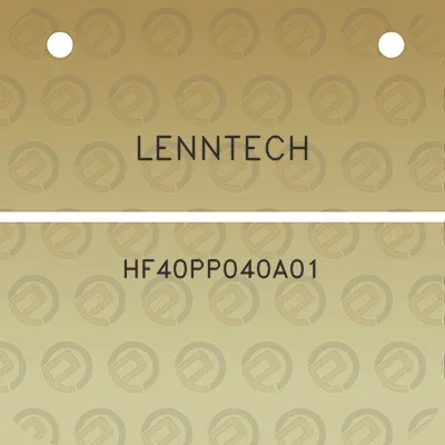 lenntech-hf40pp040a01