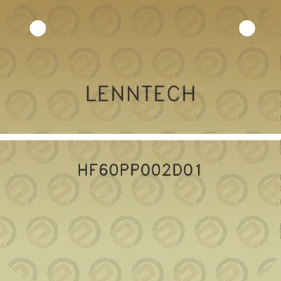 lenntech-hf60pp002d01