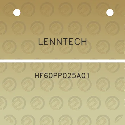 lenntech-hf60pp025a01